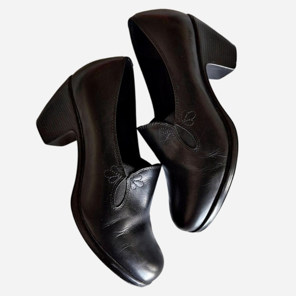 Dansko Shoes - Dansko Beth Black Nappa Shoes